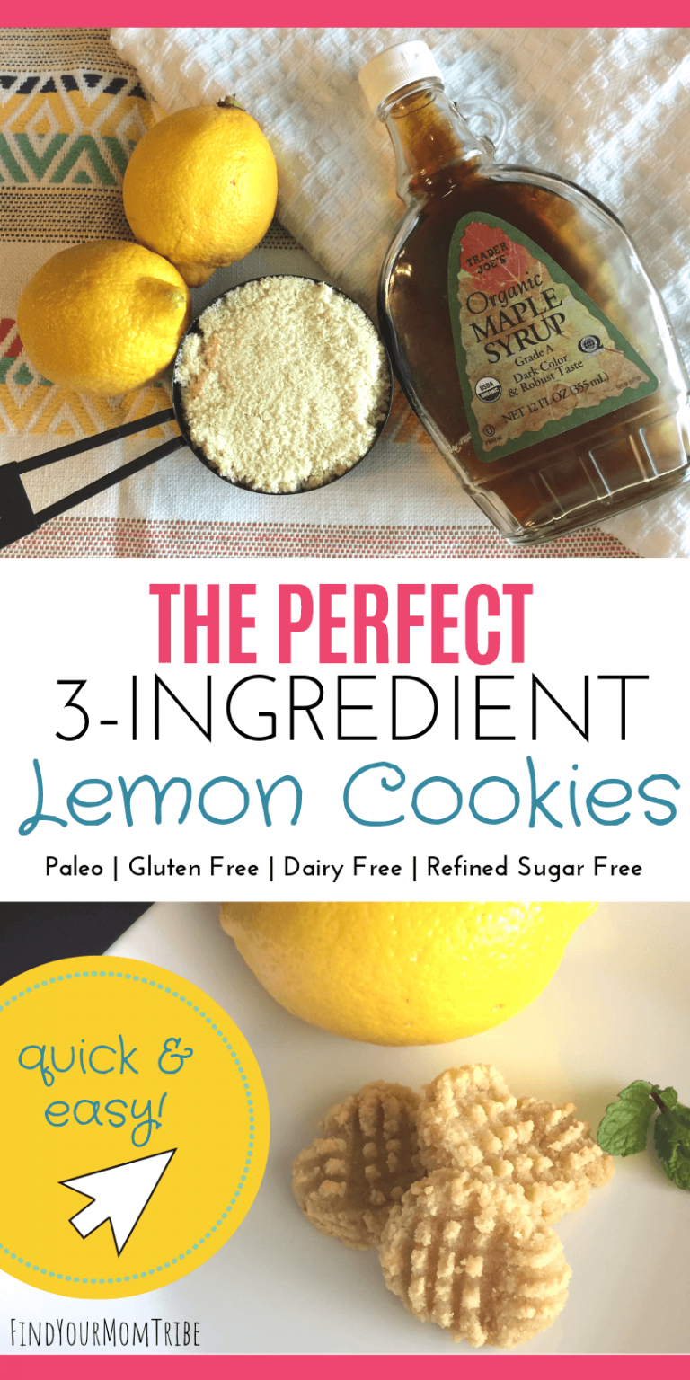 The Perfect 3-Ingredient Lemon Cookies (Quick, Easy, & Healthy!) -   14 diet Clean Eating sugar ideas