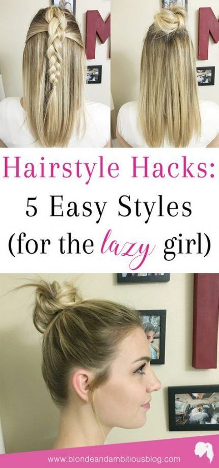Best hair ideas for school lazy girl Ideas -   14 hair Easy lazy girl ideas