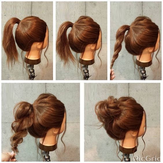 62 Easy Hairstyles Step by Step DIY -   14 hair Easy lazy girl ideas