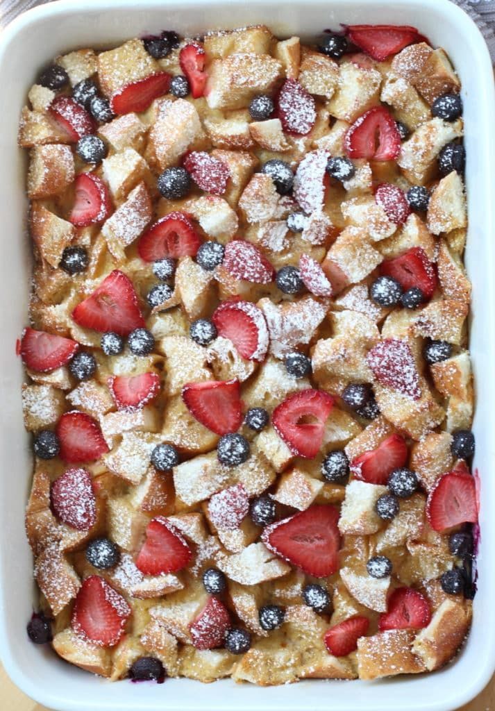 Berry French Toast Casserole -   14 healthy recipes Desserts brunch food ideas