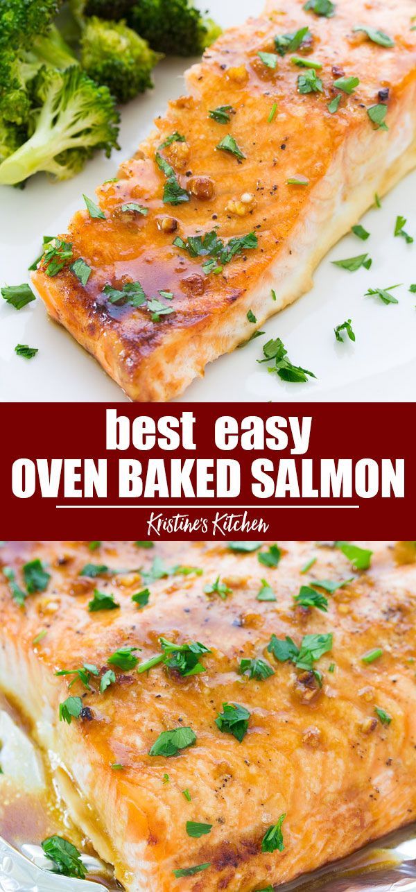 Easy Oven Baked Salmon -   14 healthy recipes Salmon dishes ideas