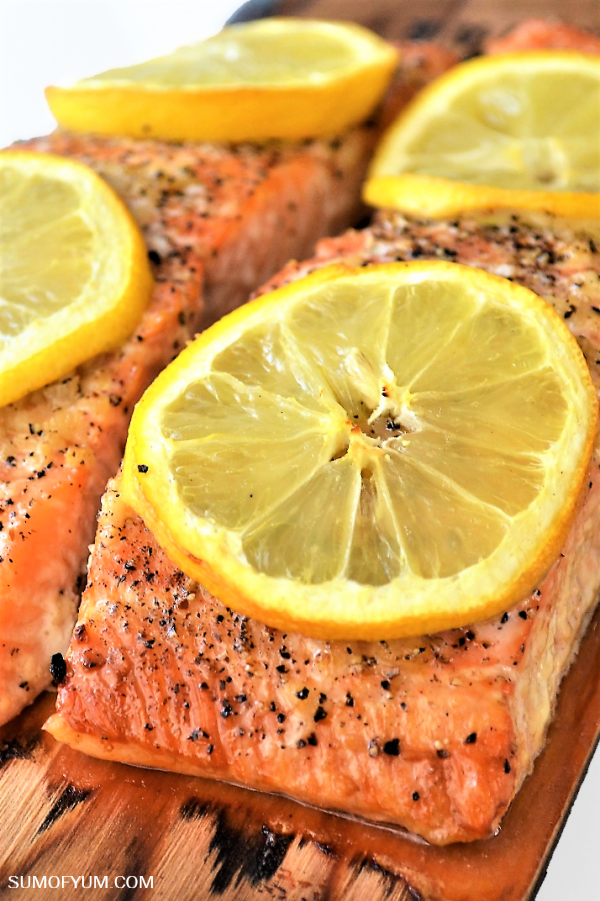 Lemon Garlic Cedar Plank Salmon -   14 healthy recipes Salmon dishes ideas
