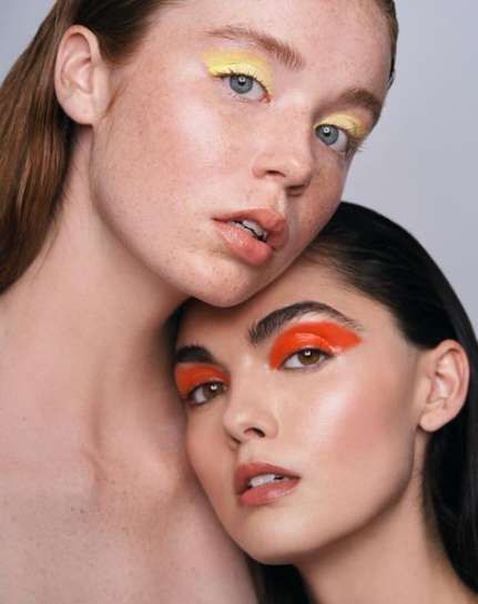Makeup Beauty Editorial Brows 65 Ideas -   14 makeup Colorful editorial ideas
