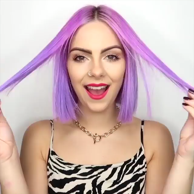 PURPLE HAIR COLOR TUTORIAL -   14 purple hair Videos ideas