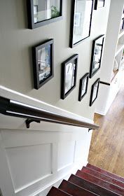 Wood and white stair makeover -   14 room decor White stairs ideas