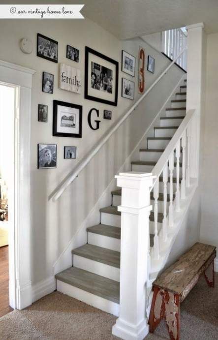 Stairs Painted White Annie Sloan 43 Ideas -   14 room decor White stairs ideas