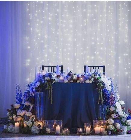 22  ideas for wedding blue decoration royal -   14 wedding Blue backdrop ideas