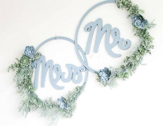 Romantic Dusty Blue March Wedding Color Ideas -   14 wedding Blue backdrop ideas