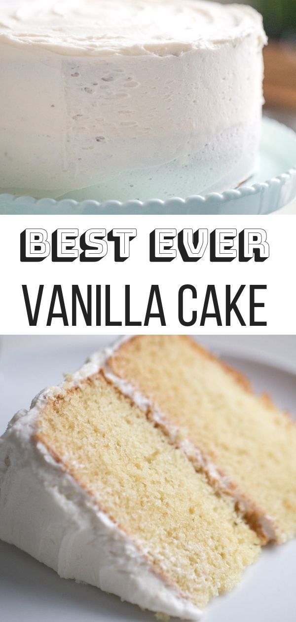 Vanilla Cake Recipe -   15 cake Simple homemade ideas