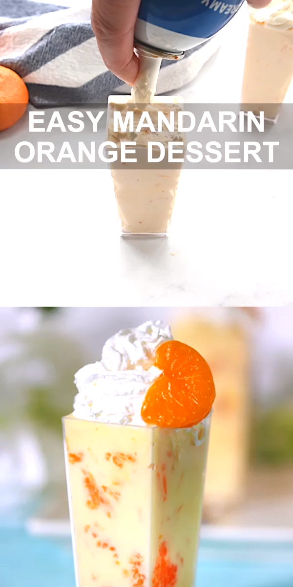 Easy Mandarin Dessert -   15 desserts 3 ingredients ideas