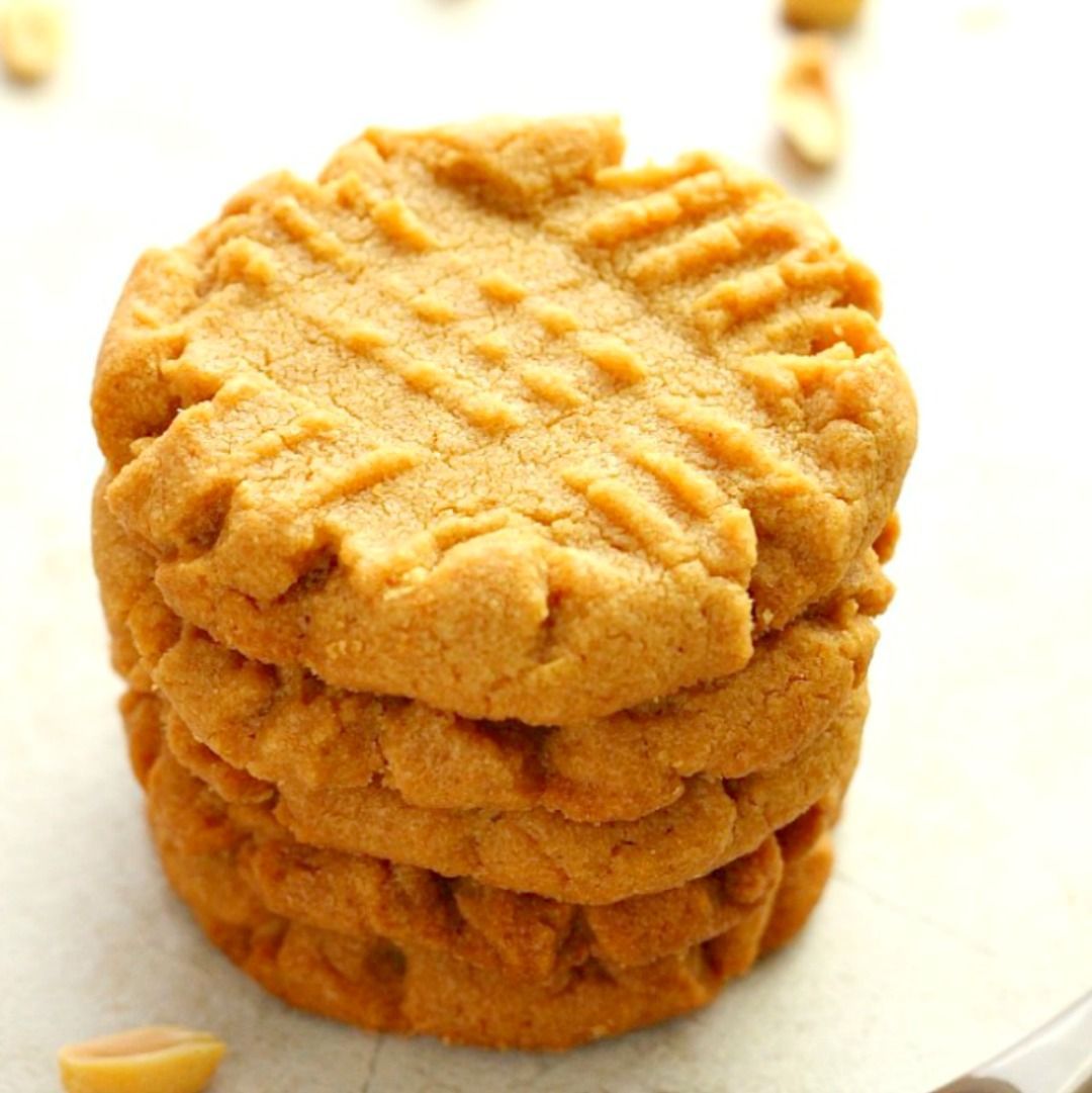 Flourless Peanut Butter Cookies -   15 desserts 3 ingredients ideas
