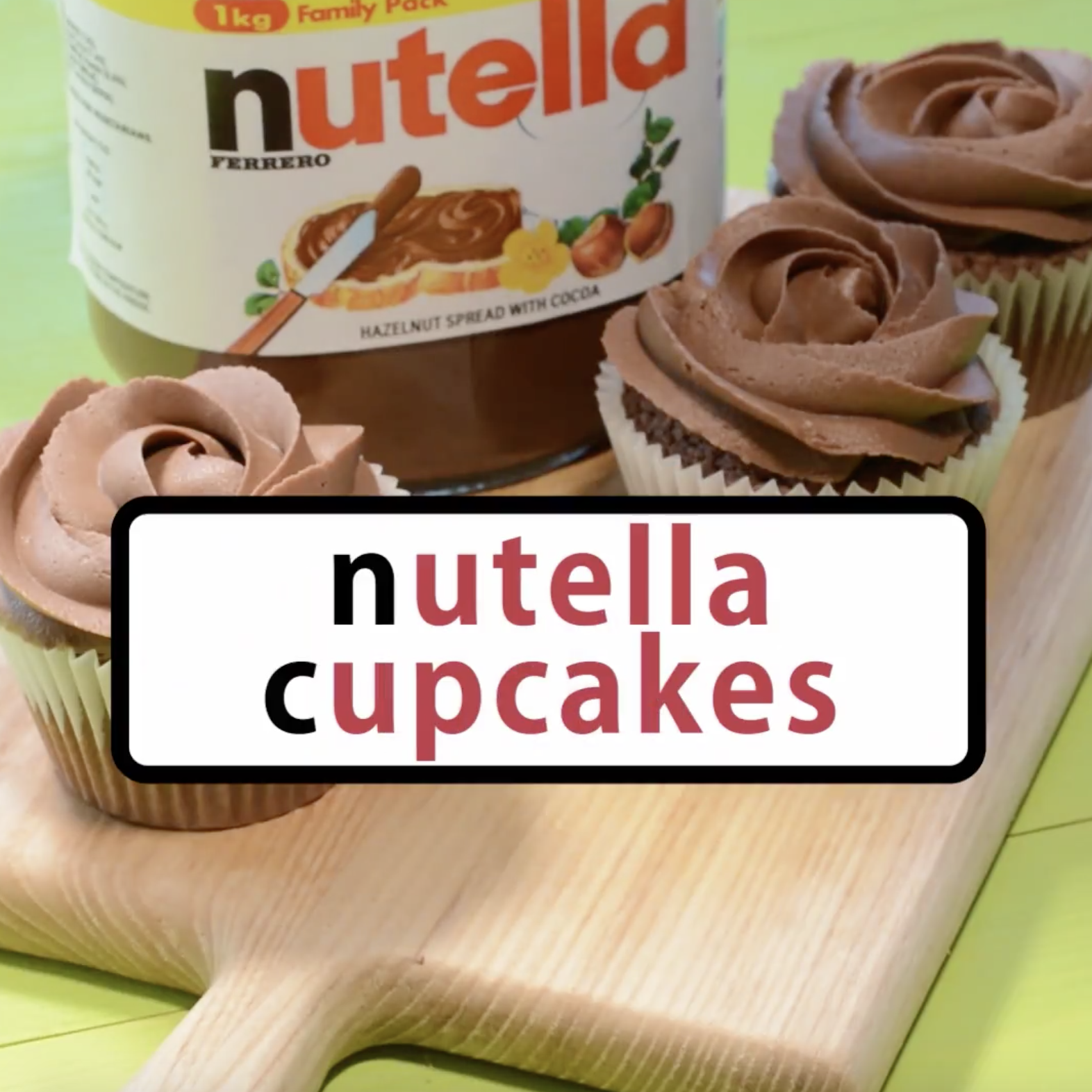 Nutella Cupcakes -   15 desserts 3 ingredients ideas