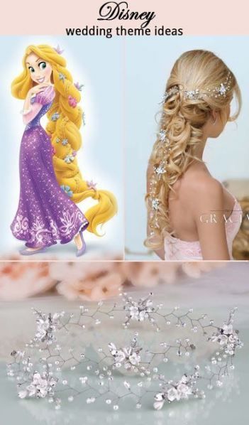 15 wedding Disney hairstyles ideas