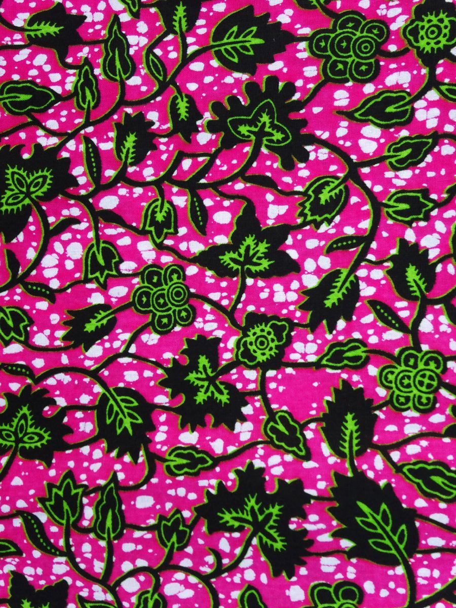 Pink Ankara African fabric fleurs african fabric by the yards Ankara fabric African wax Print fabric african cotton Fabric flowers -   16 african fabric crafts Videos ideas