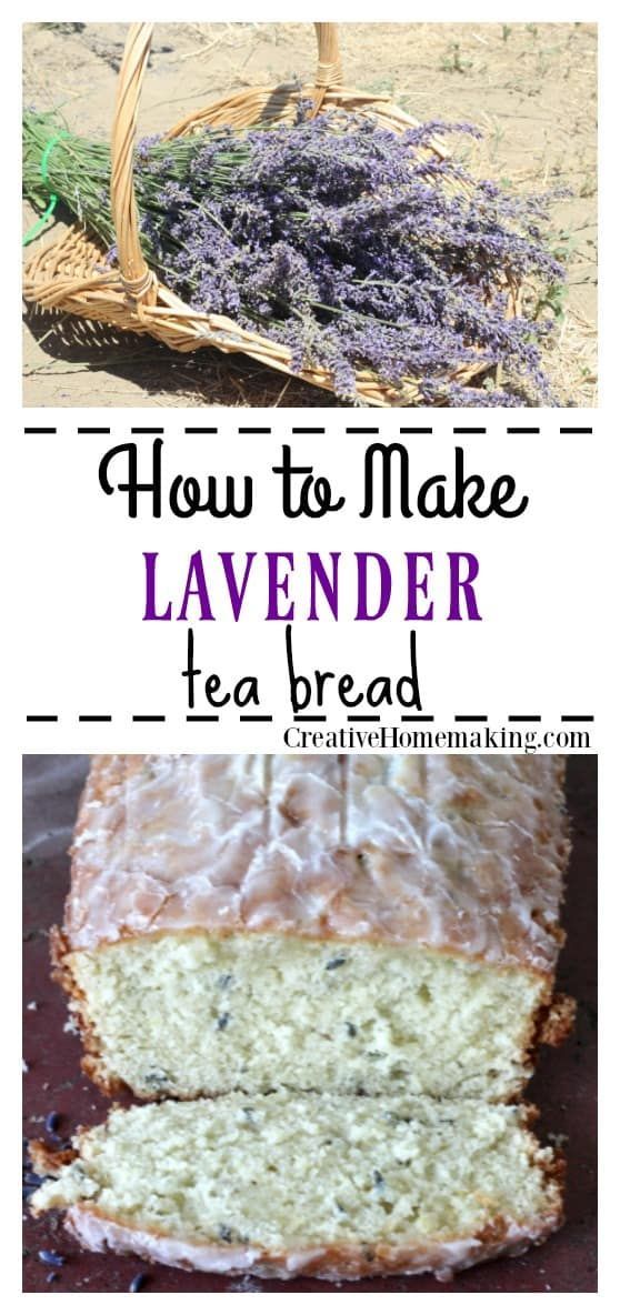 Lavender Tea Bread -   16 desserts Creative parties ideas