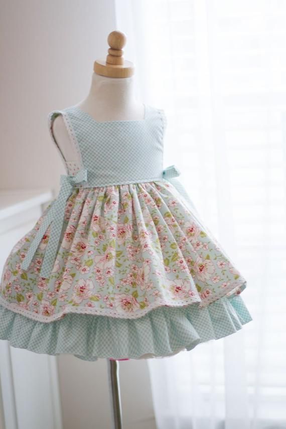 Summer blooms blue isabella dress -   16 dress For Kids 2-3 ideas
