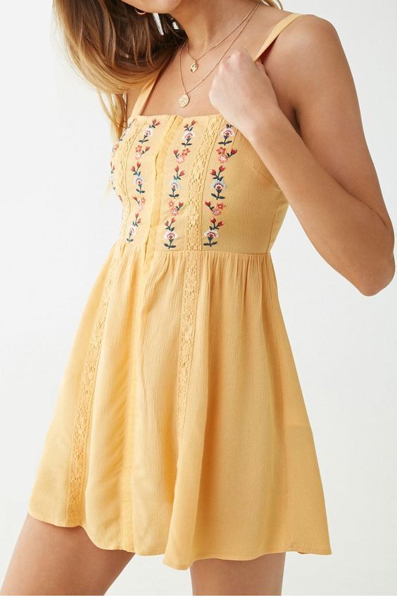 Sweet yellow boho dress -   16 dress Yellow boho ideas