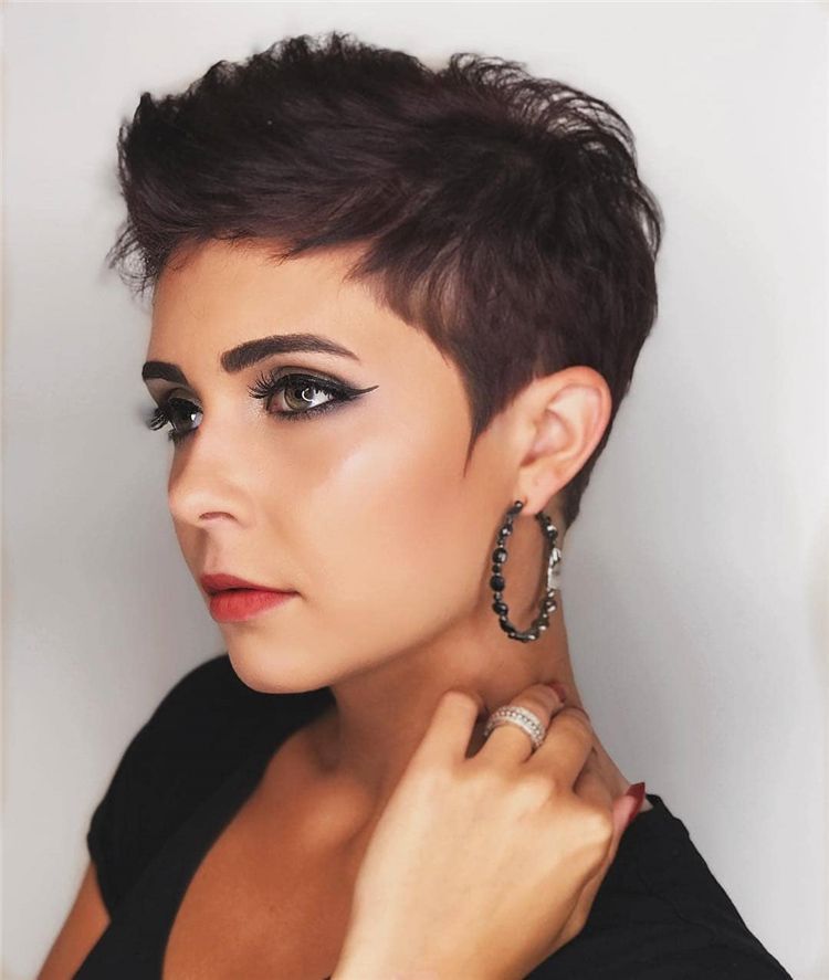 25+ Short Edgy Pixie Cuts and Hairstyles -   16 edgy hairstyles Short ideas