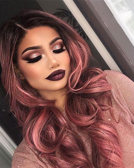 16 hair Makeup colors ideas