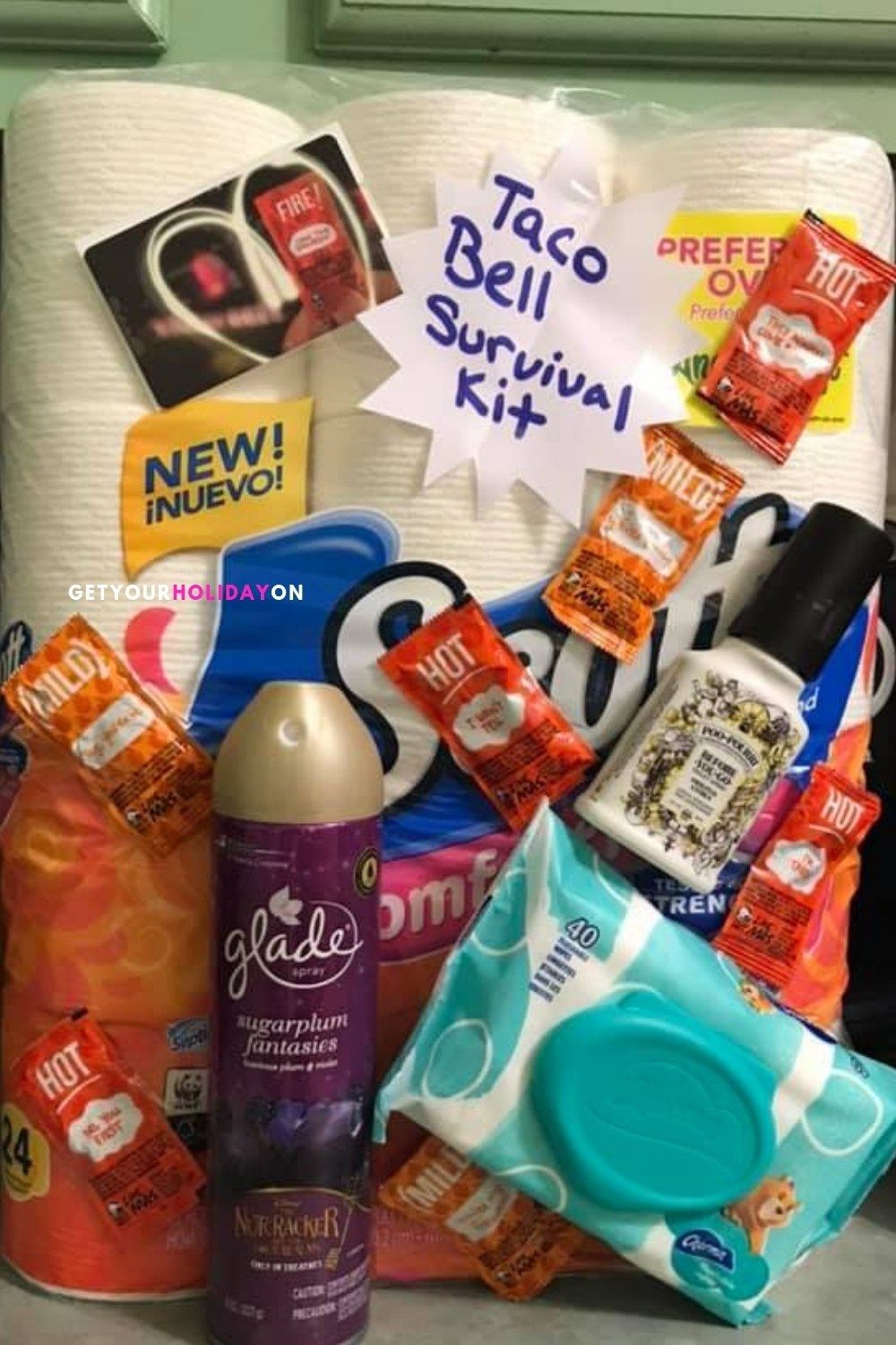 Taco Bell Survival Kit A Funny White Elephant Gift -   16 holiday Funny elephant gifts ideas