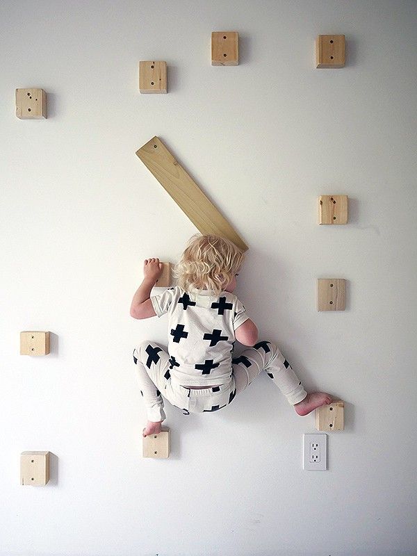 16 room decor Kids climbing wall ideas