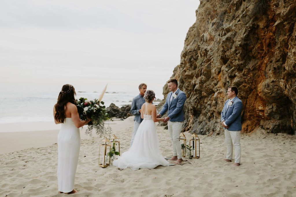 Beach Elopement in Laguna Beach, CA -   16 wedding Small beach ideas