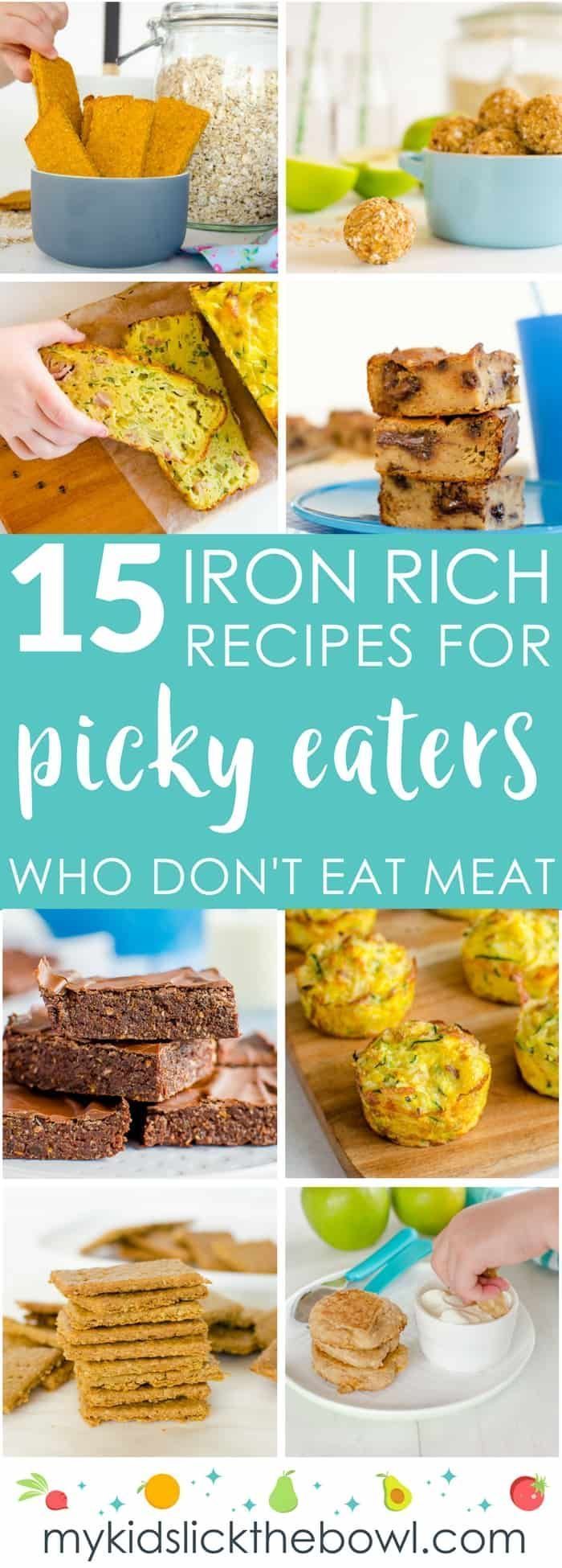 Iron Rich Recipes For Kids -   17 diet Recipes for picky eaters ideas