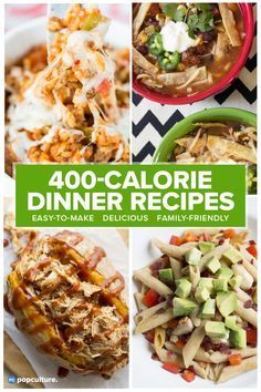 What 400-Calorie Dinners Look Like -   17 diet Recipes for picky eaters ideas