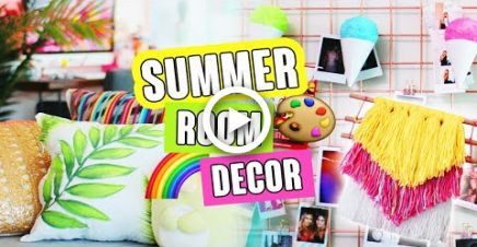 17 room decor Summer easy crafts ideas