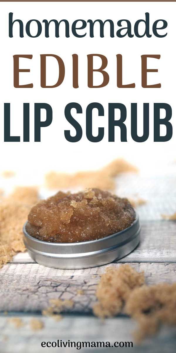 Easy DIY Brown Sugar Lip Scrub with Coconut Oil for Kissable Lips -   17 skin care Coconut Oil lip balm ideas