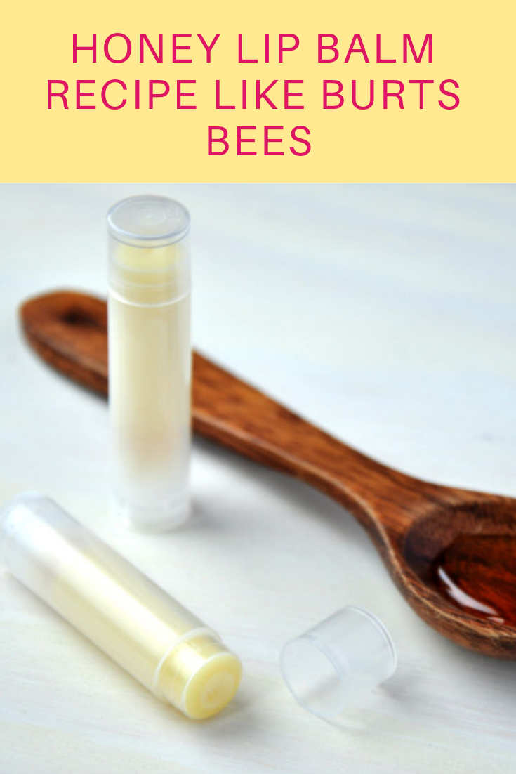 Honey Lip Balm Recipe Like Burts Bees -   17 skin care Coconut Oil lip balm ideas