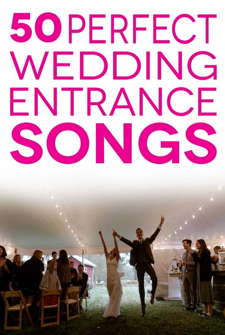 Wedding Entrance Songs To Get The Party Started -   17 wedding Songs reception ideas