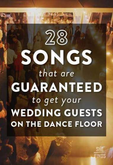 17 wedding Songs reception ideas