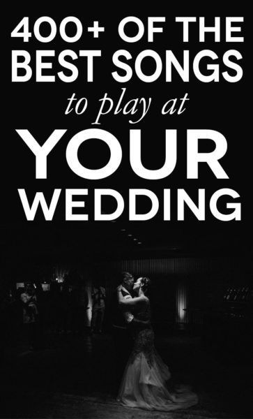 17 wedding Songs reception ideas