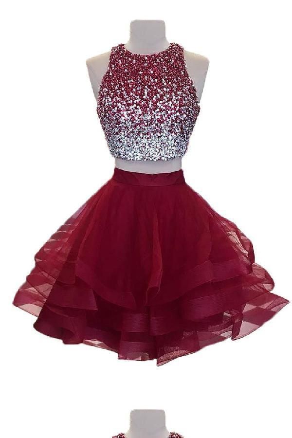 Customized Splendid Open Back Homecoming Dress, Red Homecoming Dress, Sexy Homecoming Dress, 2019 Homecoming Dress -   18 beautiful dress Short ideas