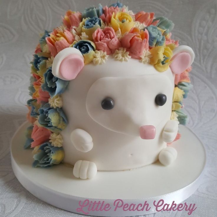 Hedgehog cake tutorial -   18 cute cake ideas