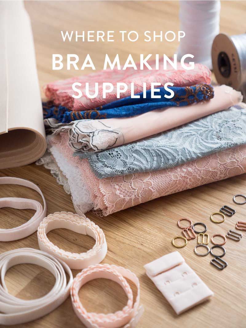 Where to Shop for Bra Making Supplies -   18 DIY Clothes Patterns how to make ideas