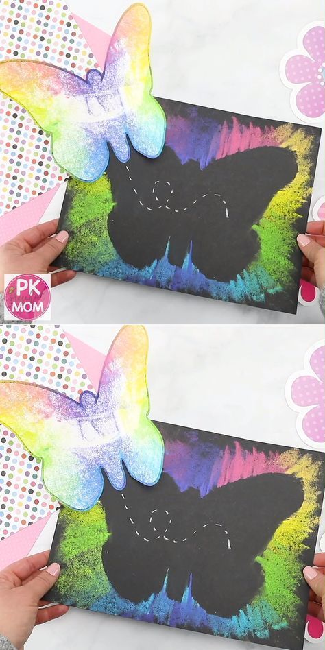 Butterfly Art Project for Kids -   18 diy projects Art kids ideas
