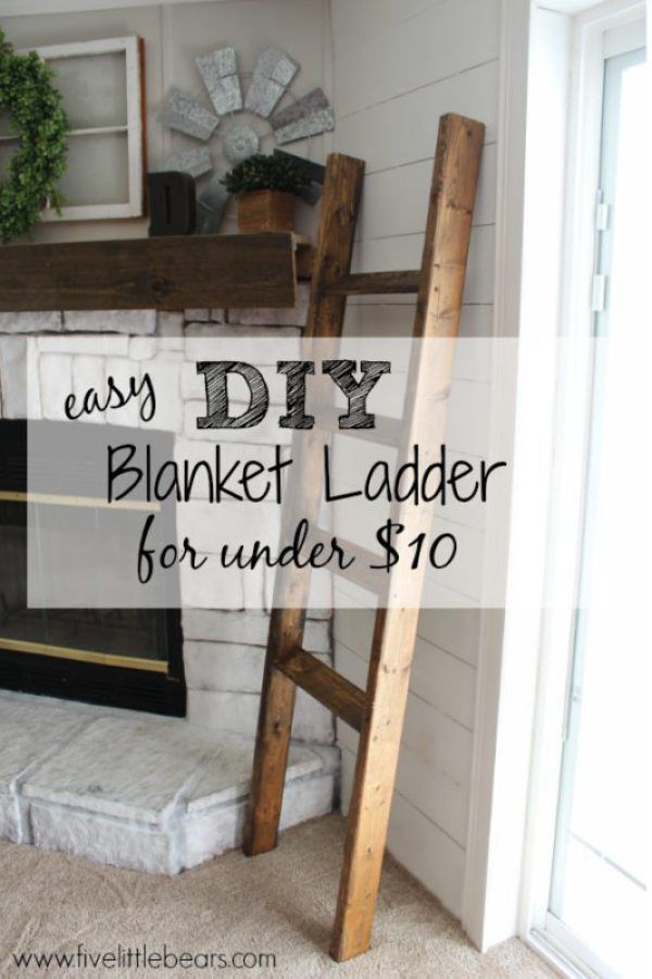 22 Diy Ladder Repurpose Ideas, Serve Multi-purposes -   18 diy projects For The Home apartments ideas
