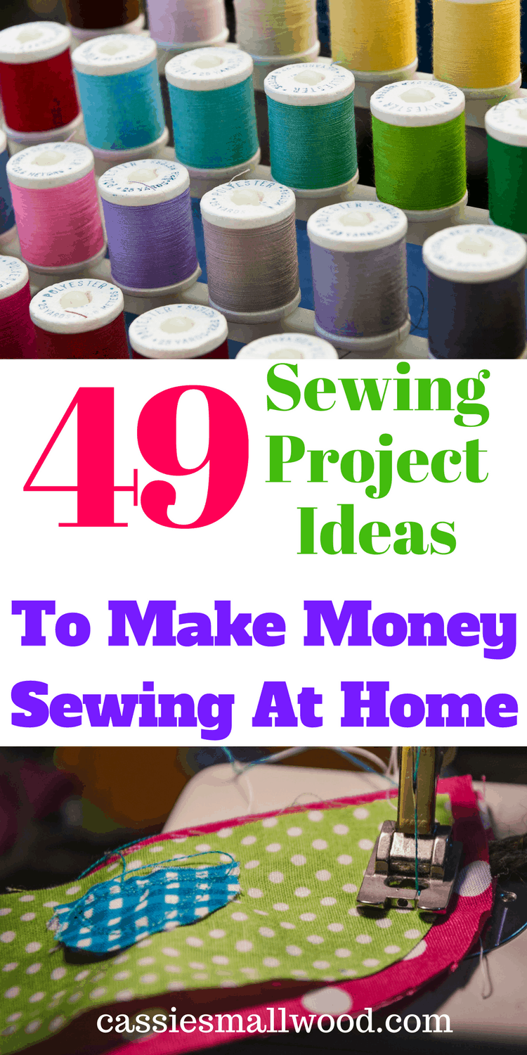 Make Money Sewing At Home-49 DIY Sewing Projects To Sell -   18 diy projects To Sell products ideas