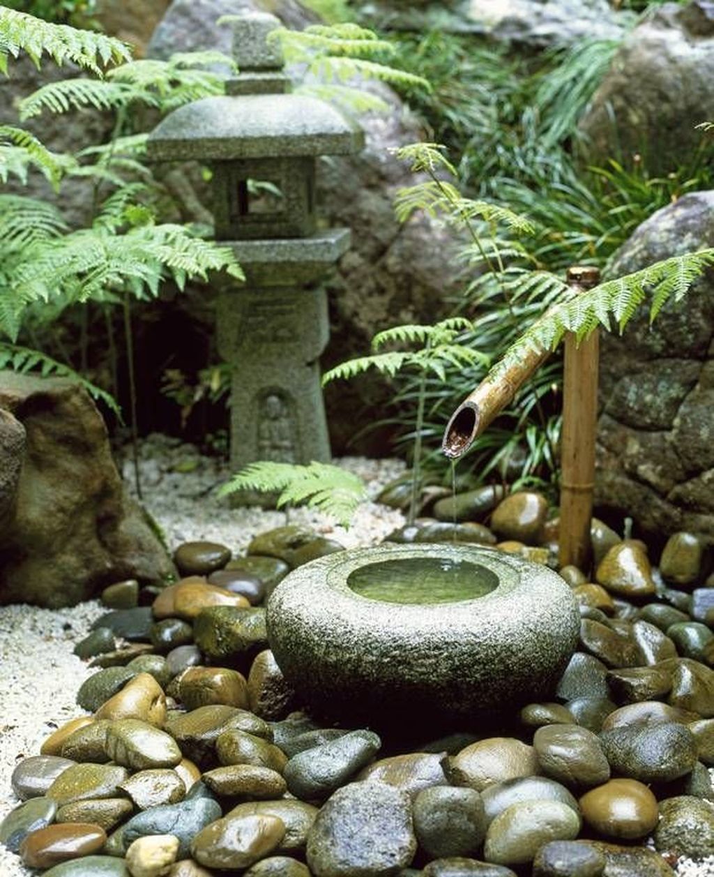 18 garden design Zen water fountains ideas
