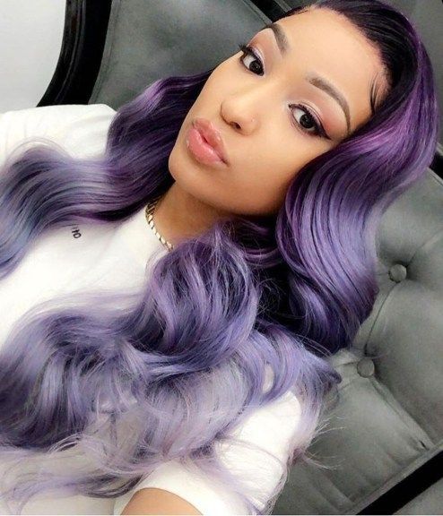 50 Perfect Purple Color Hairstyle Ideas -   18 hair Purple dibujo ideas