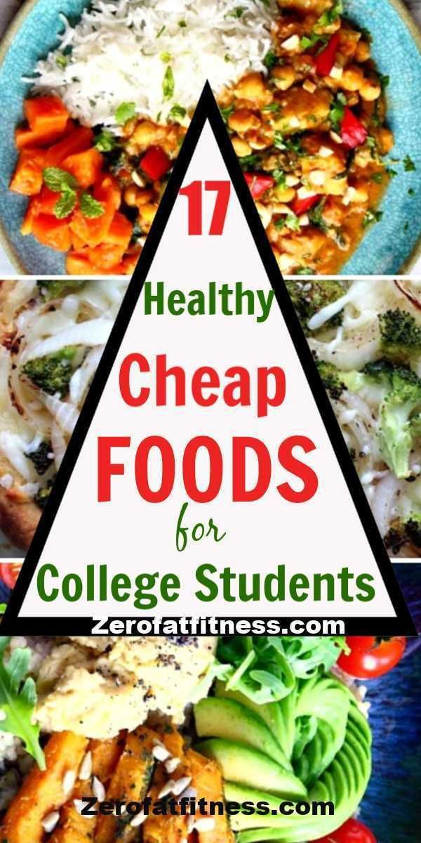 Cheap Foods for College Students : 17 Easy Healthy Meals Recipes -   18 healthy recipes For College Students veggies ideas