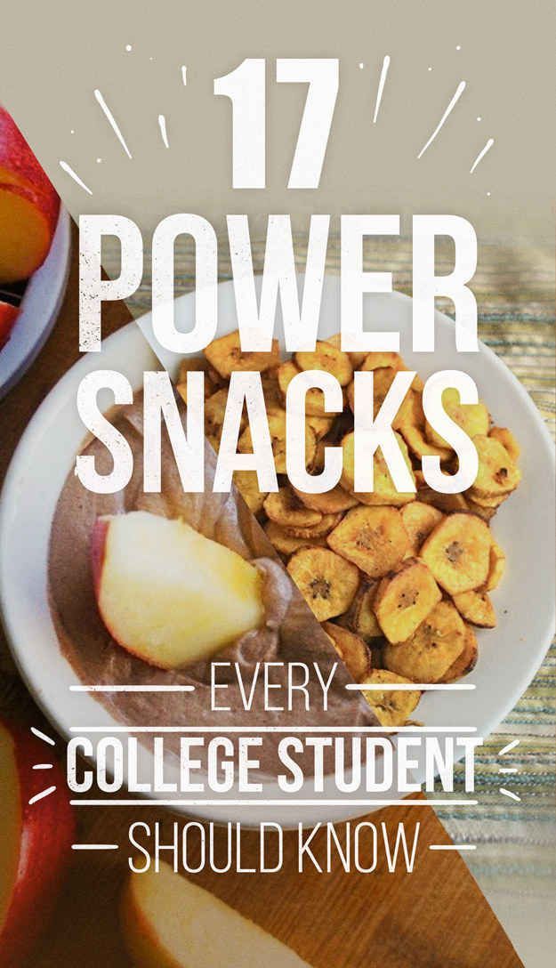 17 Power Snacks Every College Student Should Know -   18 healthy recipes For College Students veggies ideas