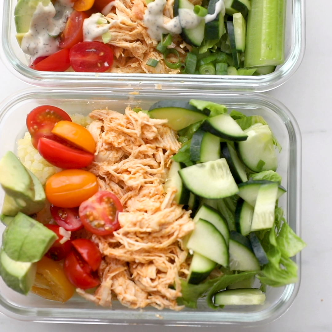 Buffalo Chicken Ranch Whole30 Meal Prep (Whole30 Meal Prep) -   18 healthy recipes Meal Prep life ideas