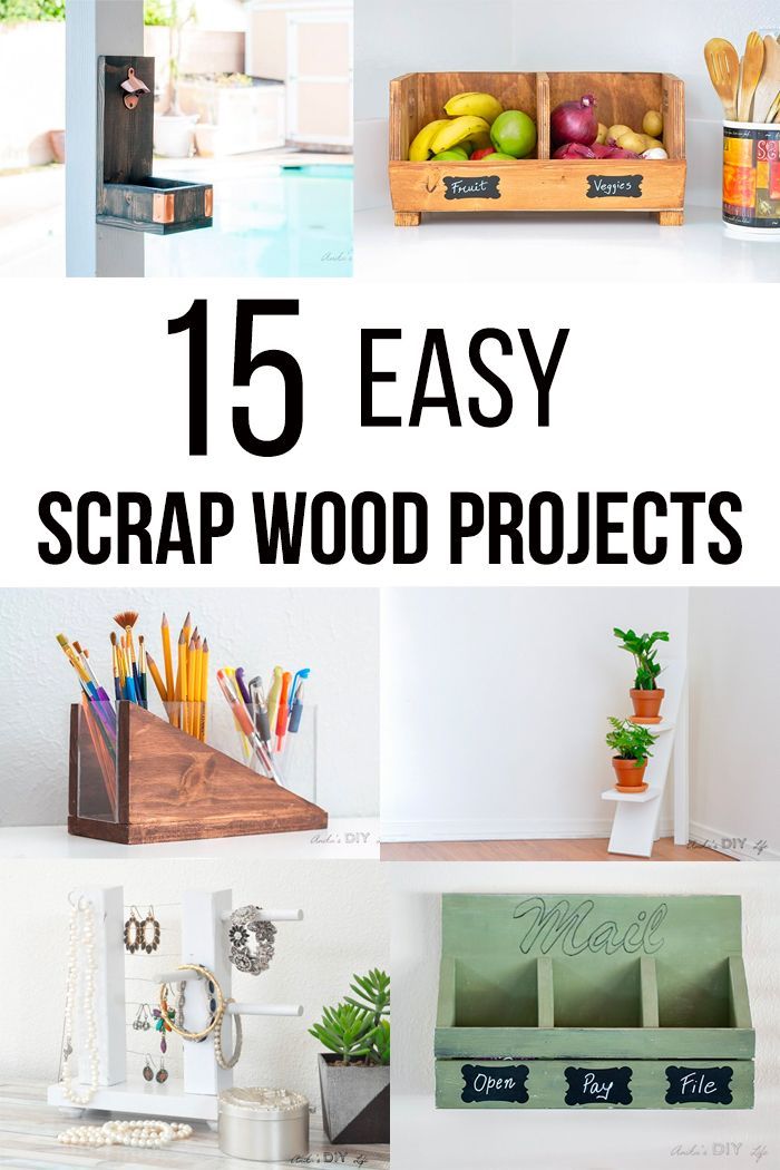 Simple scrap wood project ideas -   19 diy projects For Organization to get ideas