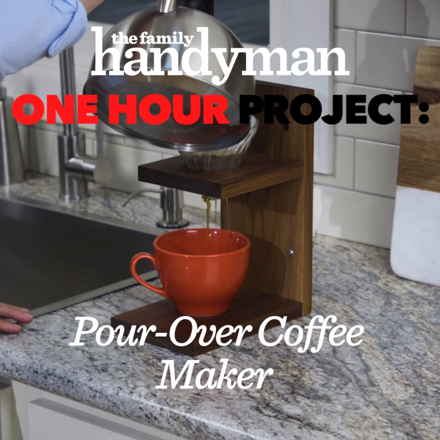 DIY Pour-Over Coffee Maker -   20 diy projects Videos kitchen ideas