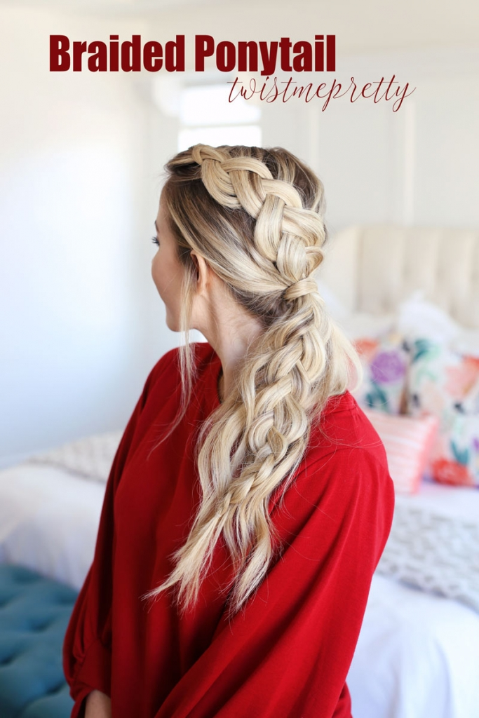 Braided Ponytail, the perfect Christmas Hairstyle! -   4 christmas hairstyles Braided ideas