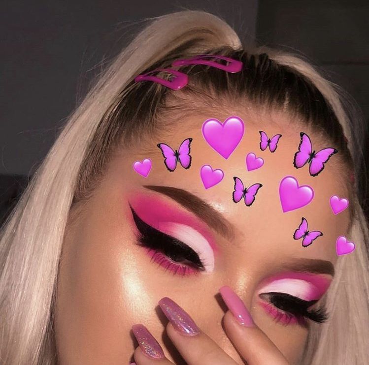 Follow SinCereFour рџ¦‹ For More рџ§Ў -   4 makeup Pink halloween ideas