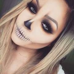 5 makeup Halloween zumbi ideas